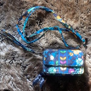 Vera Bradley wallet wristlet or crossbody Navy